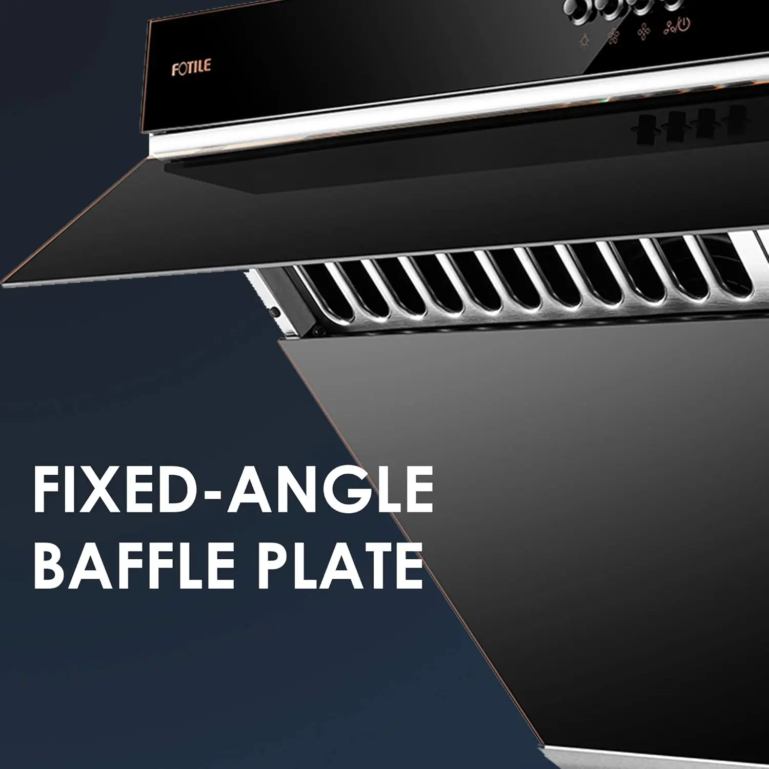 30" Range Hood Unique Side-Draft Design for Under Cabinet or Wall Mount Modern Kitchen Vent Hood Powerful Motor 5