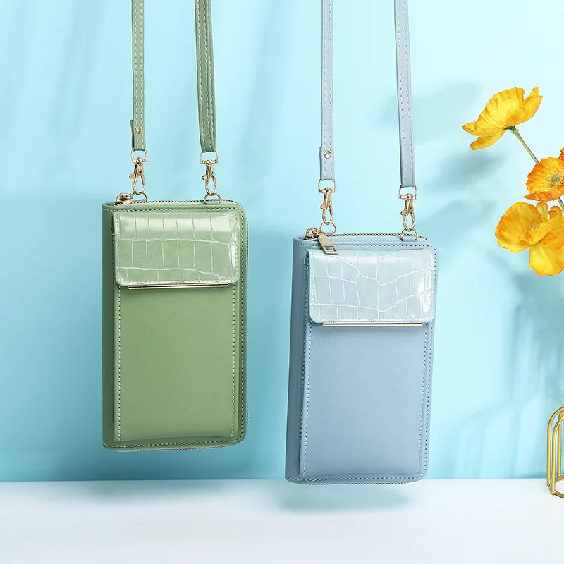 

Stone pattern PU Leather Universal Smart Mobile Phone Bags For iPhone 14 13 12 11 Pro Max 6 6s 7 8 X XR XS Max Case Phone Pouch