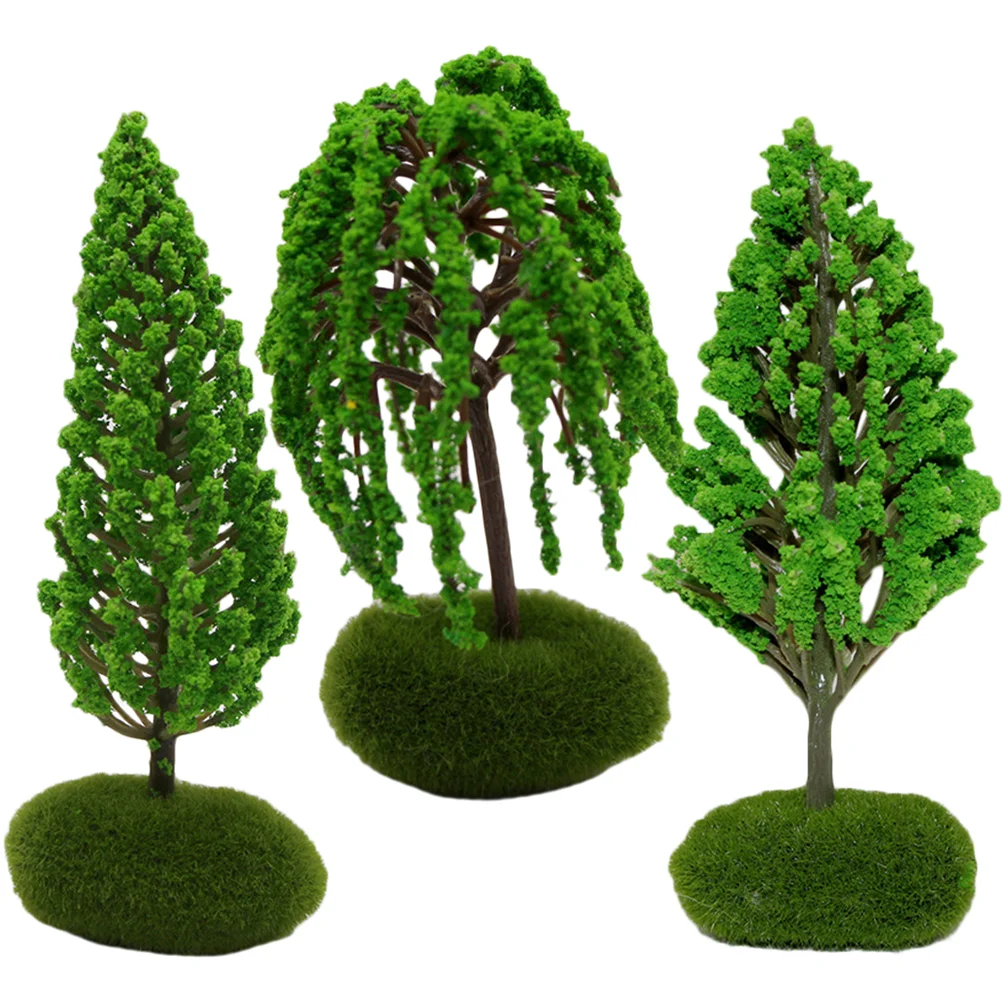 

Miniature Street Trees Model Green Scenery Landscape Based Street Trees Mini Street Tree Sand Table Model Landscape Tree