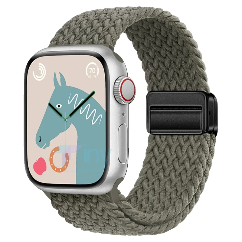 ตัวเลือกสินค้า สายถัก Apple Watch ยืดหยุ่น 46-49 มม.