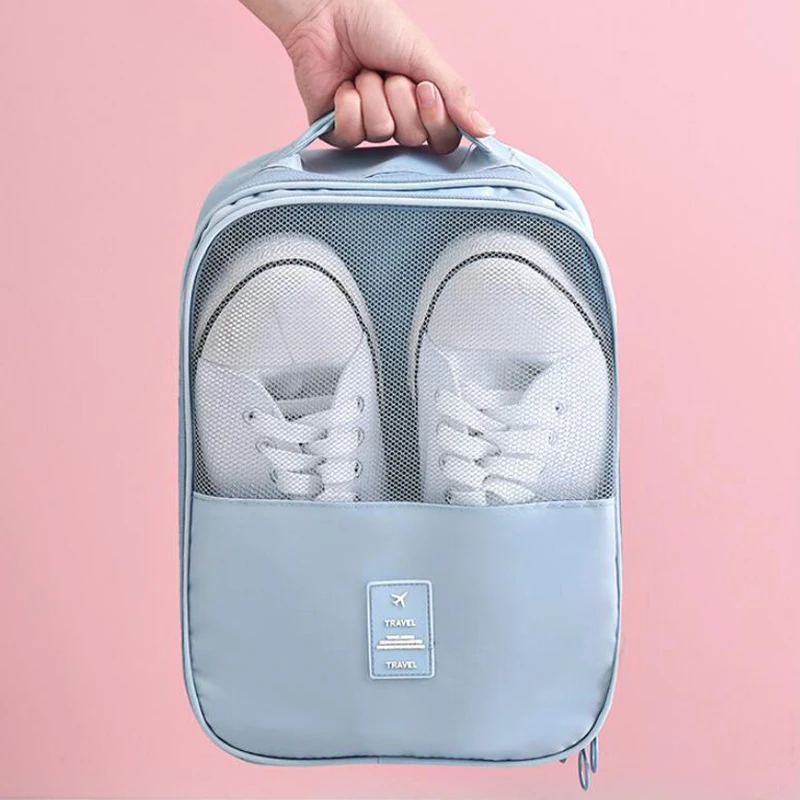 

Travel Shoes Bag Underwear Clothes Net Bags Shoe Organizer Storage Bag Nylon Cloth Travel Luggage Accessories Bag