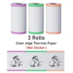 Premium Thermal Photo Paper | Instant Camera Refill Rolls | High - Quality Inkless Prints | Perfect (3 Rolls)