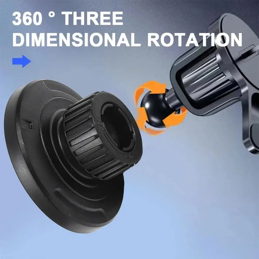 Universal Magnetic Car Phone Holder for Magsafe - 17mm Ball Head Base Accessory