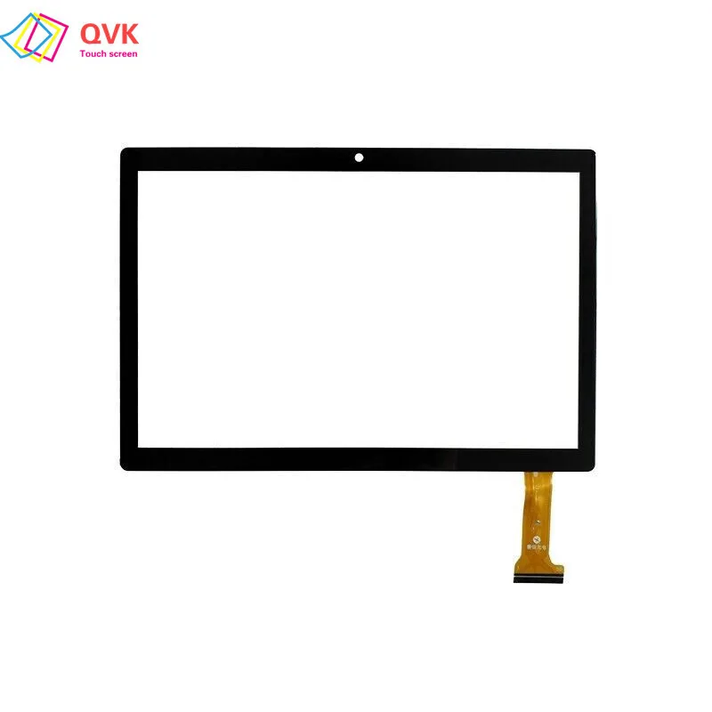 

10.1 inch 2.5D Black Tablet PC Capacitive Touch Screen Digitizer Sensor External Glass Panel P/N DCCK-10345A2-GG-FPC819