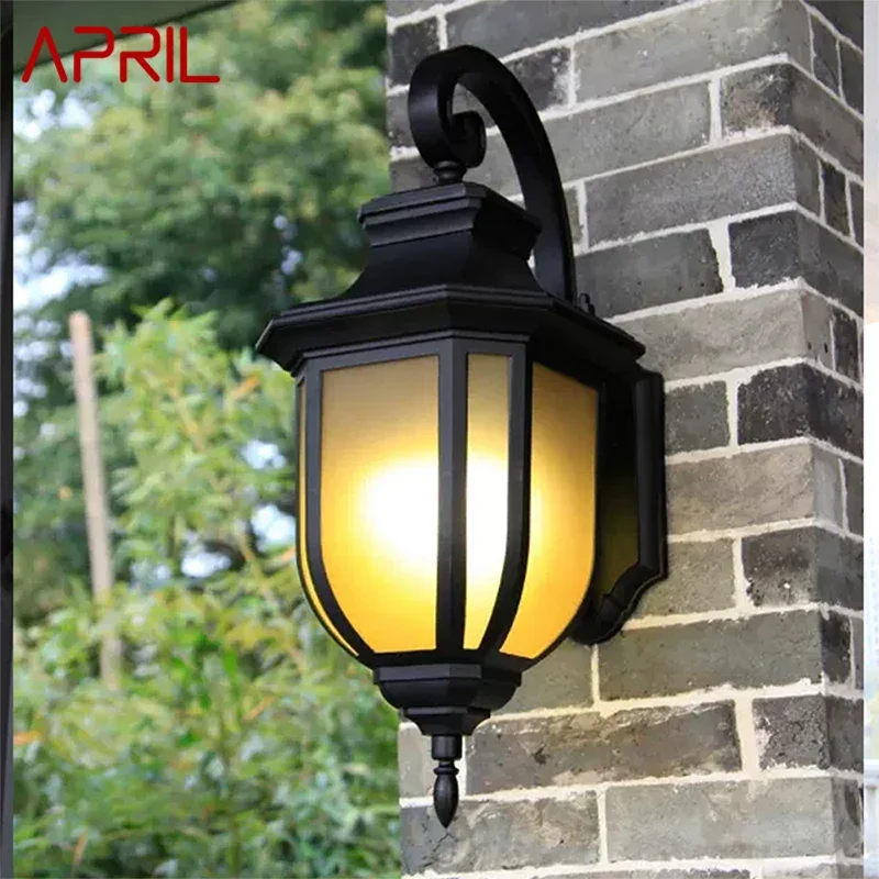 

APRIL Contemporary LED Outdoor Wall Lamps Electric Simplicity Waterproof Balcony Hallway Courtyard Villa Gate Hotel