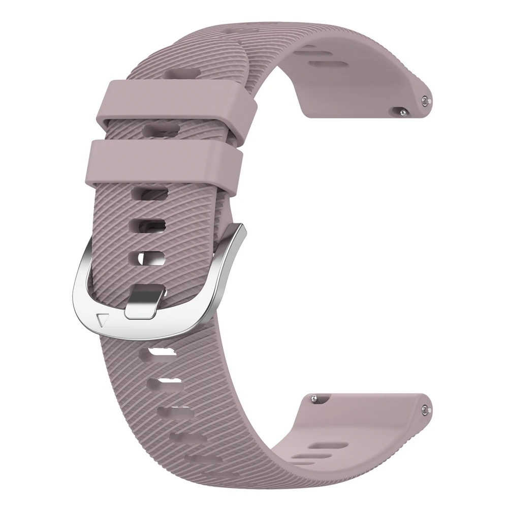 Breathable Soft Silicone Sport Strap - Premium Replacement Band, 20mm/22mm