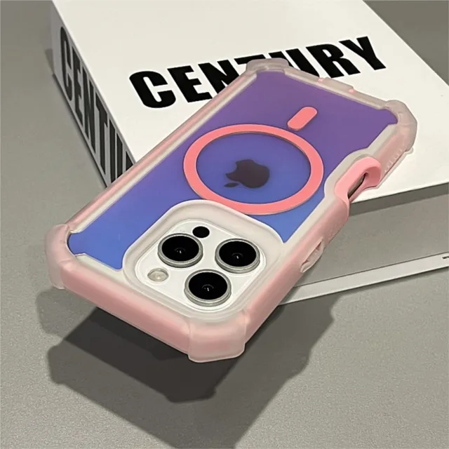 iPhone Heavy Duty Reflective Magnetic Case 2