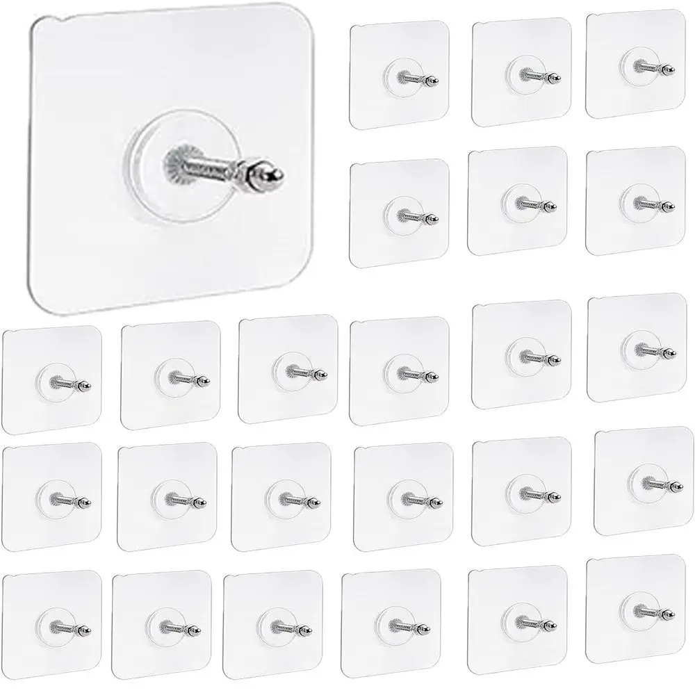 10pcs Vinyl Record Display Shelf Wall Mount Minimalist Acrylic