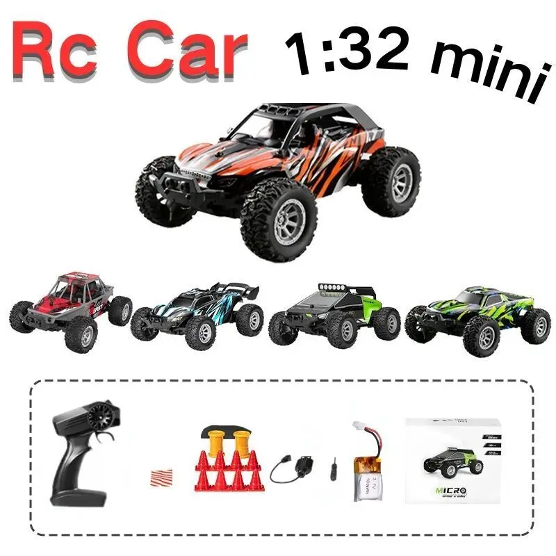 S801 S802 S803 S638 S658 Mini RC 1:32 Car 4CH 25KM/H Fast RC Car with LED Light Rechargeable SUV Model Toy Boys Girls Gifts 2