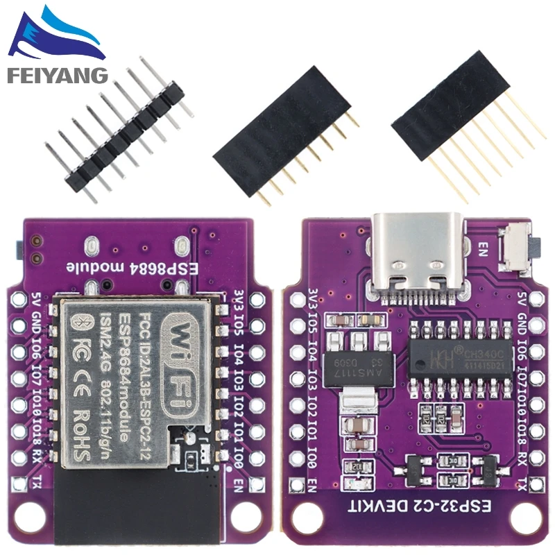 Wemos-D1-Mini-ESP8266-ESP32-ESP32-C2-ESPC2-12-DevKit-Serial-WIFI ...