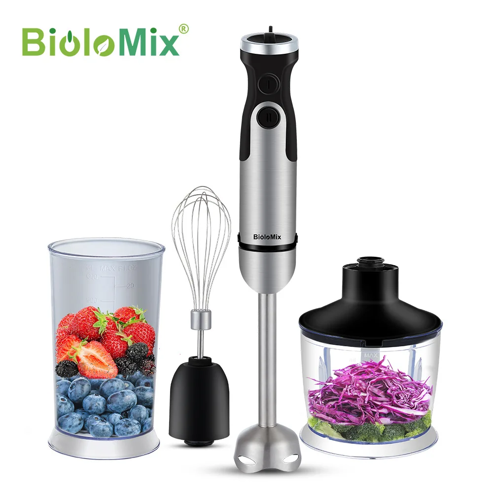 Buy 600W Electric Multifunctional Handheld 3 in1 Blender Chopper Cup Fruit  Vegetable Hand Mixer for Food Processor by Just Green Tech on Dot & Bo