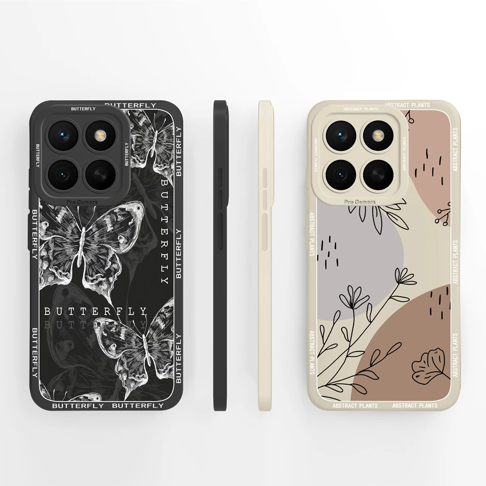 Artistic Style Cool Full Protection Shockproof Phone Case - Soft Liquid Silicone Cover