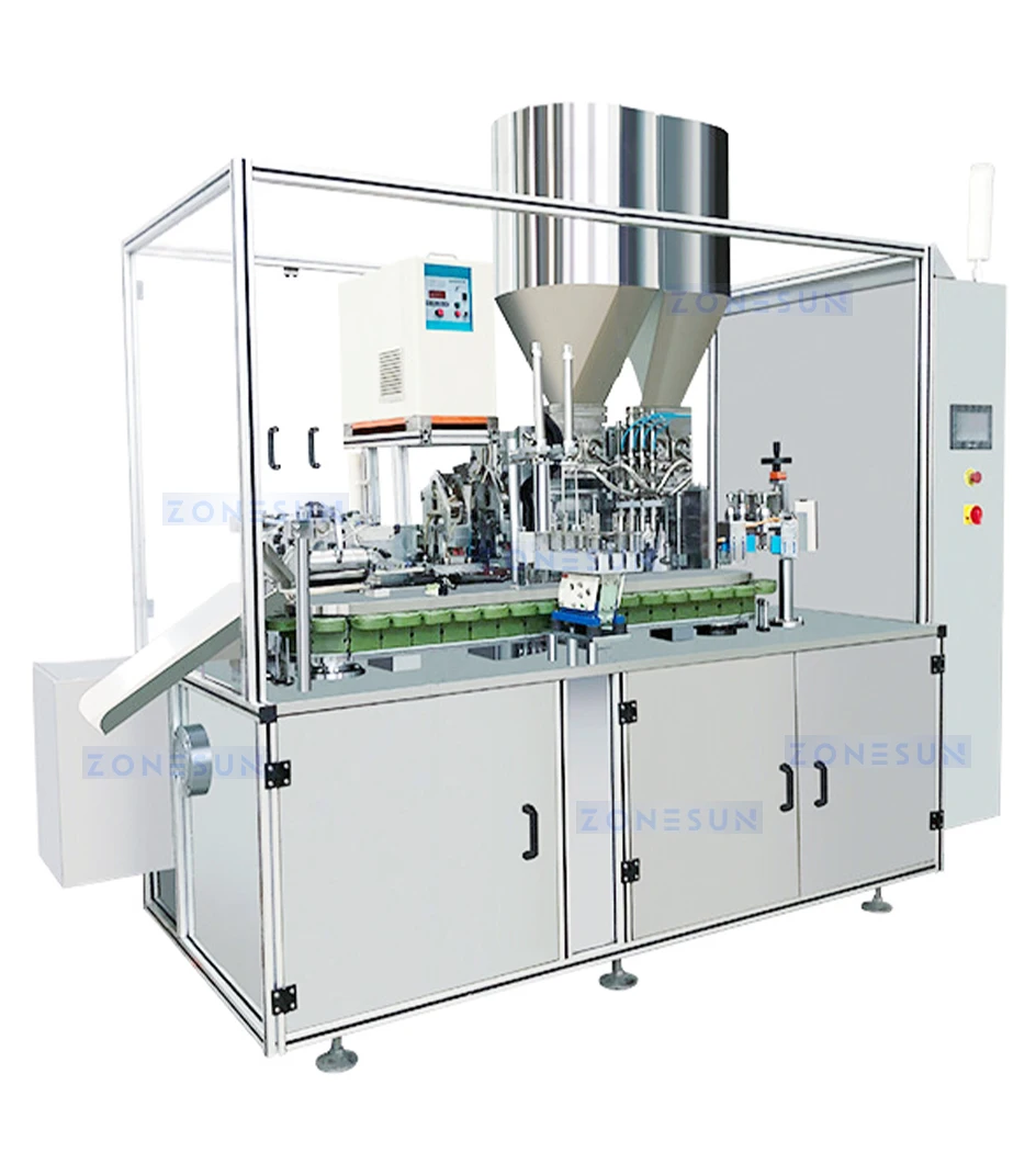 ZONESUN ZS-FS160 Automatic Paste Tube Filling Sealing Machine