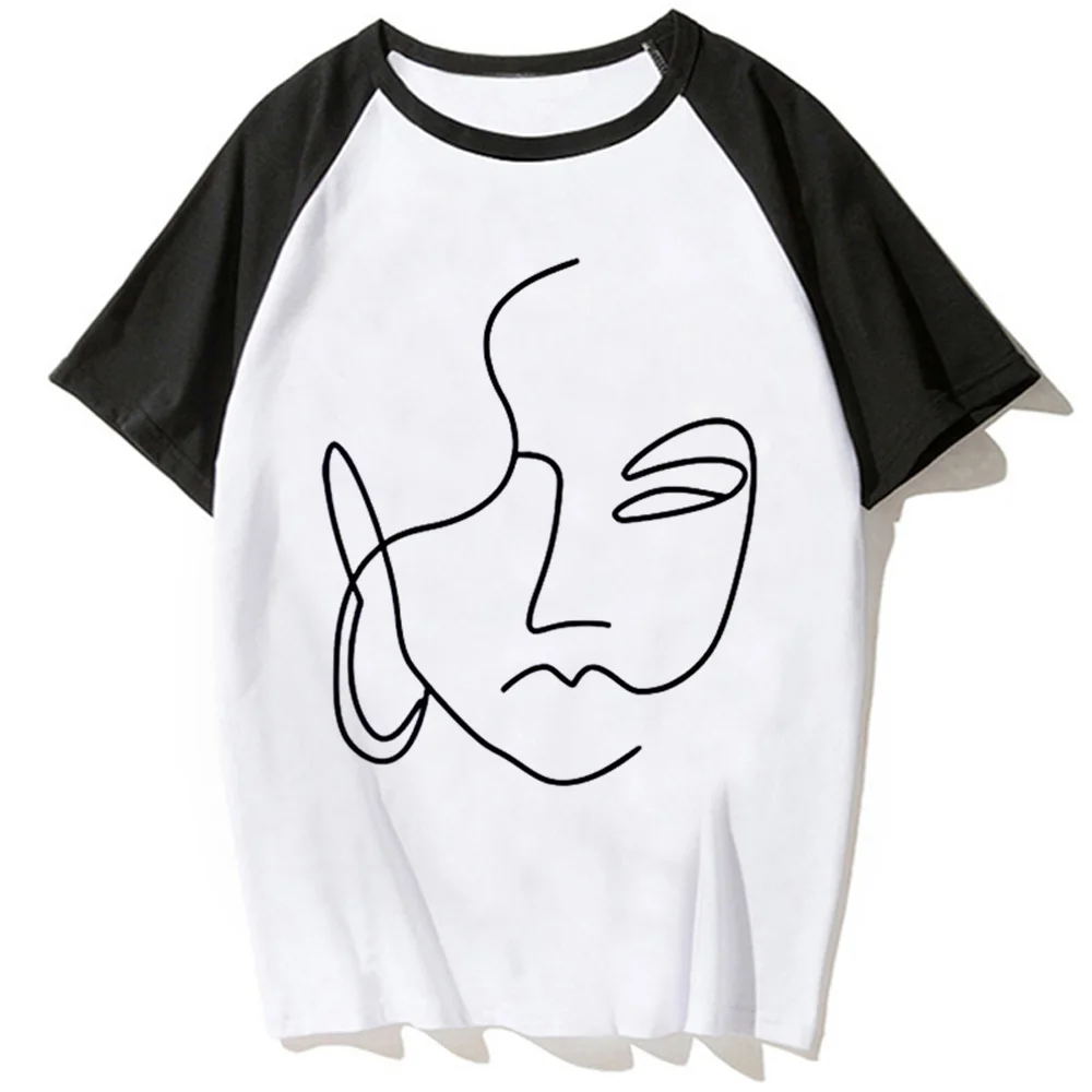 

Abstract Simple Stroke Face Prints