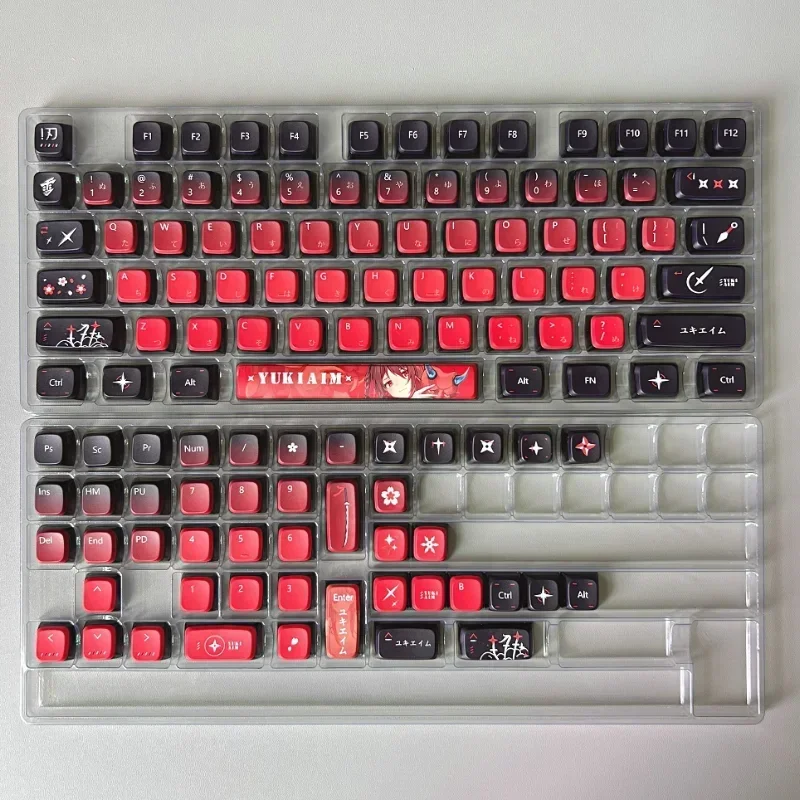 Yukiaim-カスタマイズされたキーキャップ,pbtキーキャップ,チェリー