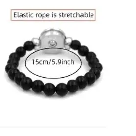 Personalized Beaded Bracelet with Custom Photo Charm Jewelry Gift