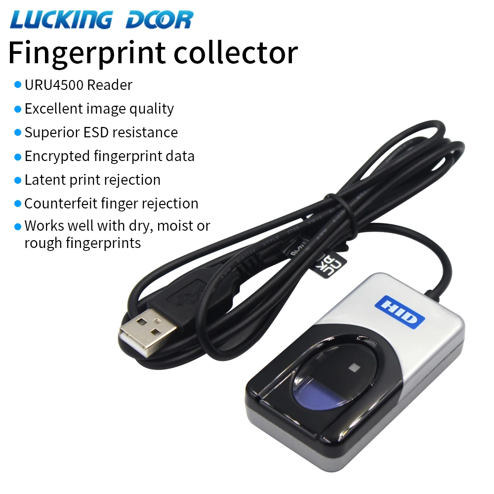 uru4500-Digital-Personal-USB-Biometric-Scanner-Finger-Reader-Free-SDK ...