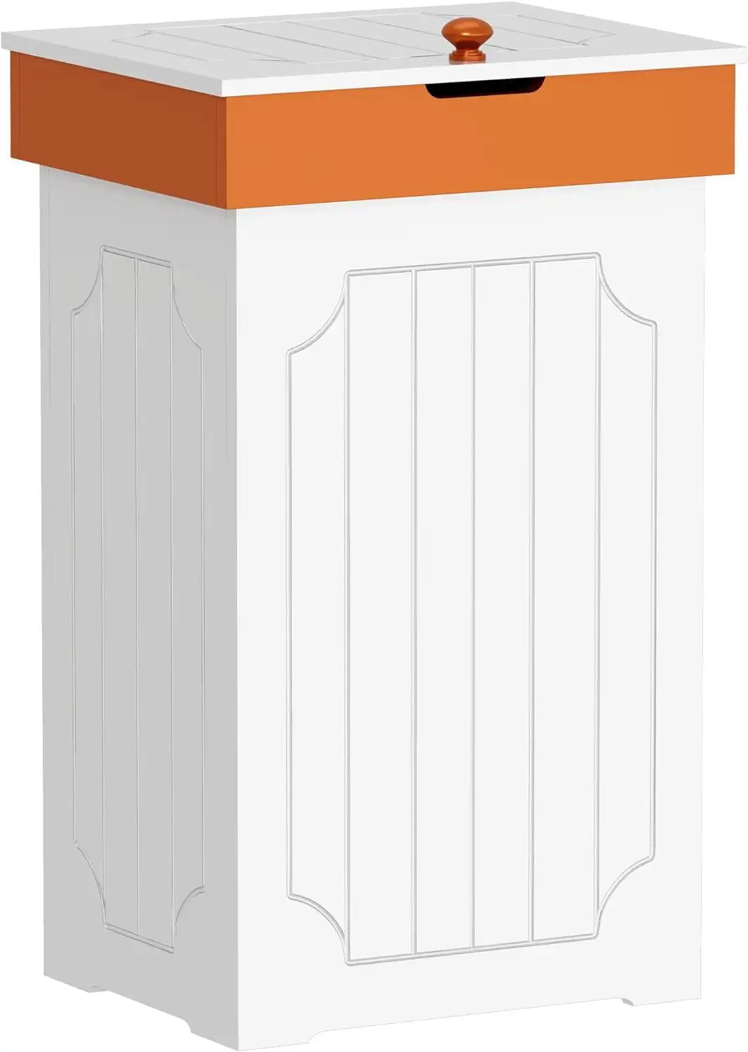 Trash Can Cabinet,23Gallon Kitchen Garbage Can,Wooden Recycling,Dog Proof Can,Trash Cabinet with Lid for Home Kitchen Bathroom