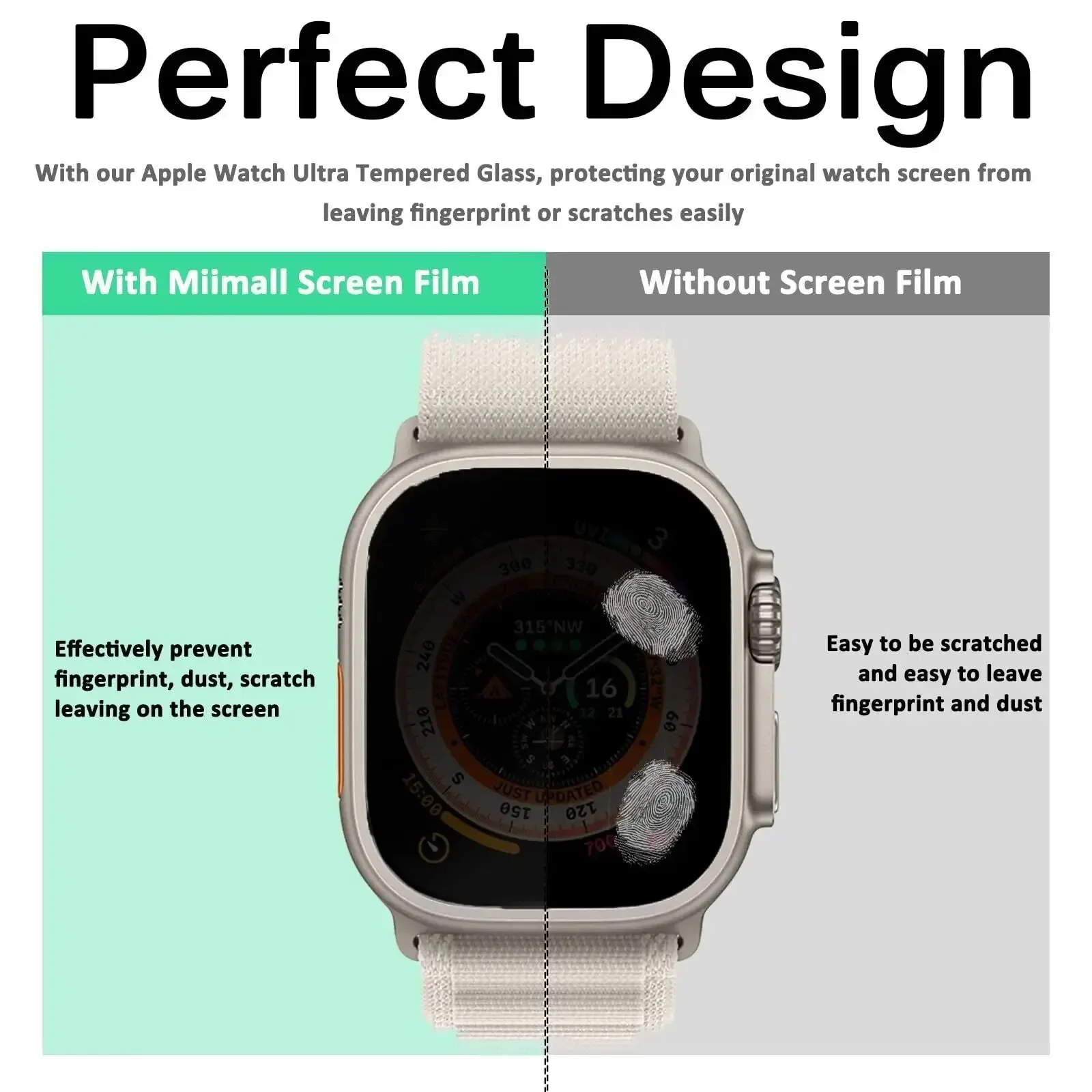 Enhanced Privacy Screen Protector with Anti-Spy Glare Technology