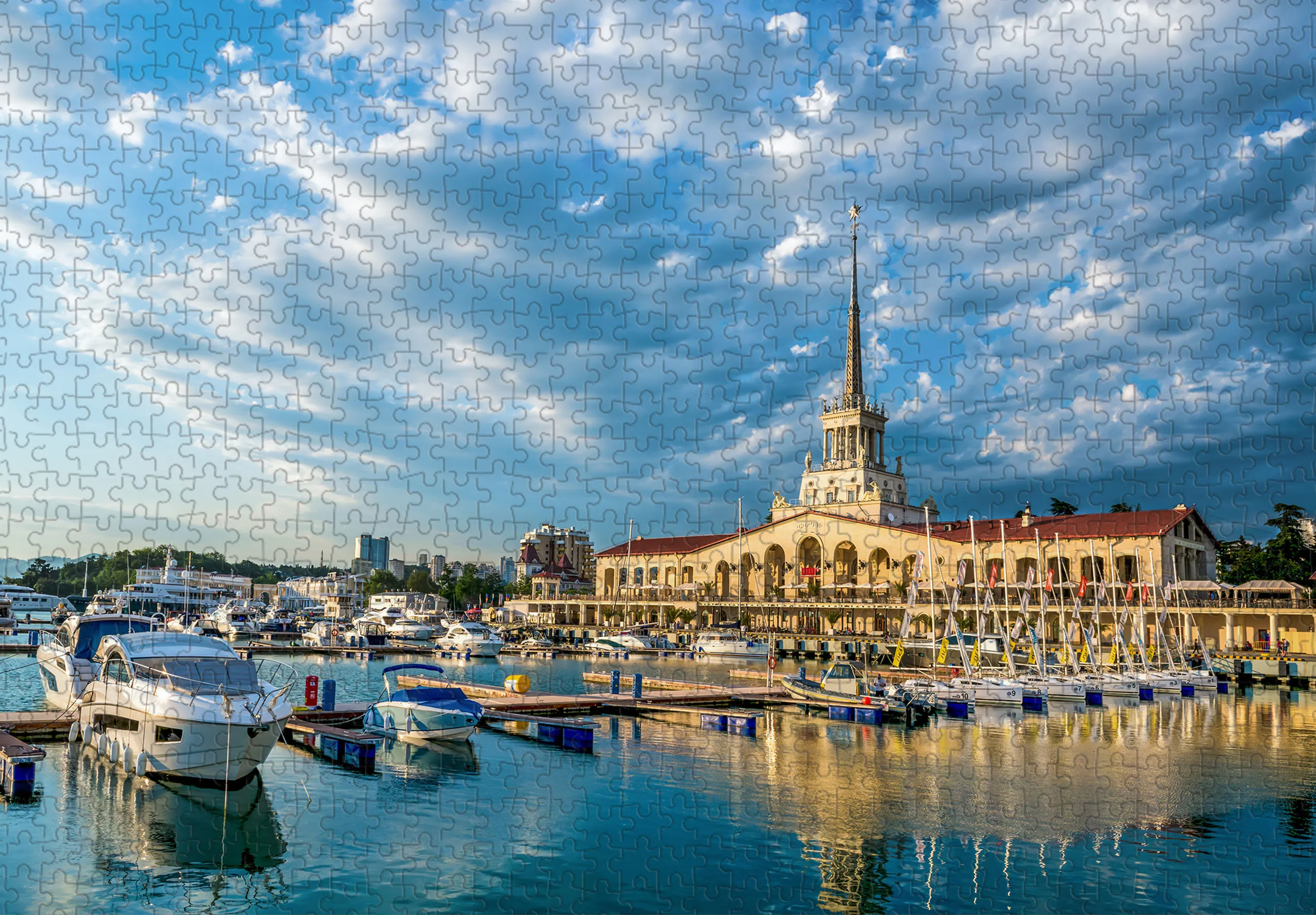 

Россия, Sochi, строительная головоломка, 500 шт., ersion, головоломка, взрослые, детские развивающие игрушки