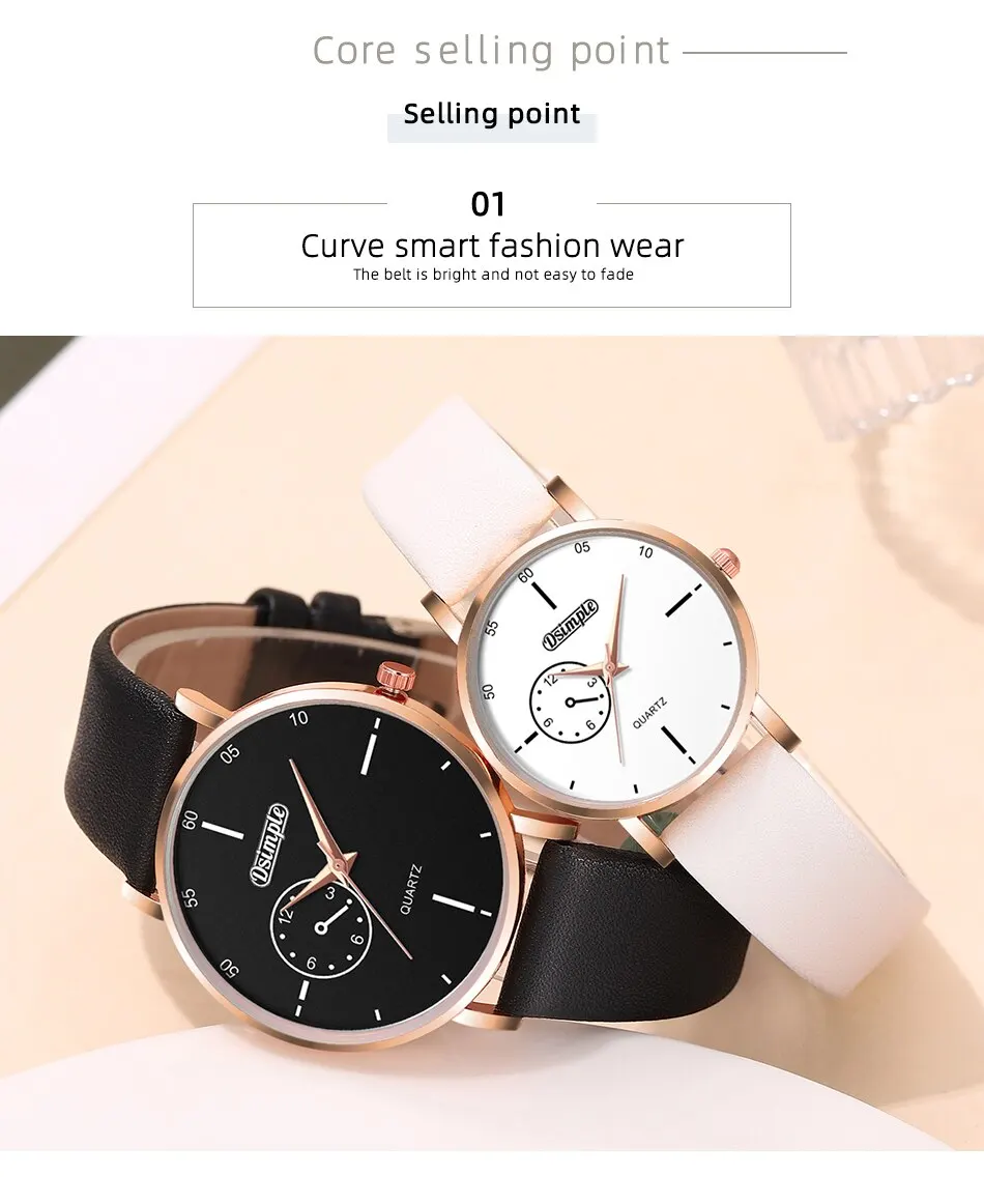 4pcs Fashion Simple Lovers Set Watches: Luxury for Men and Women 4pcs Fashion Simple Lovers Set Watches: Luxury for Men and Women