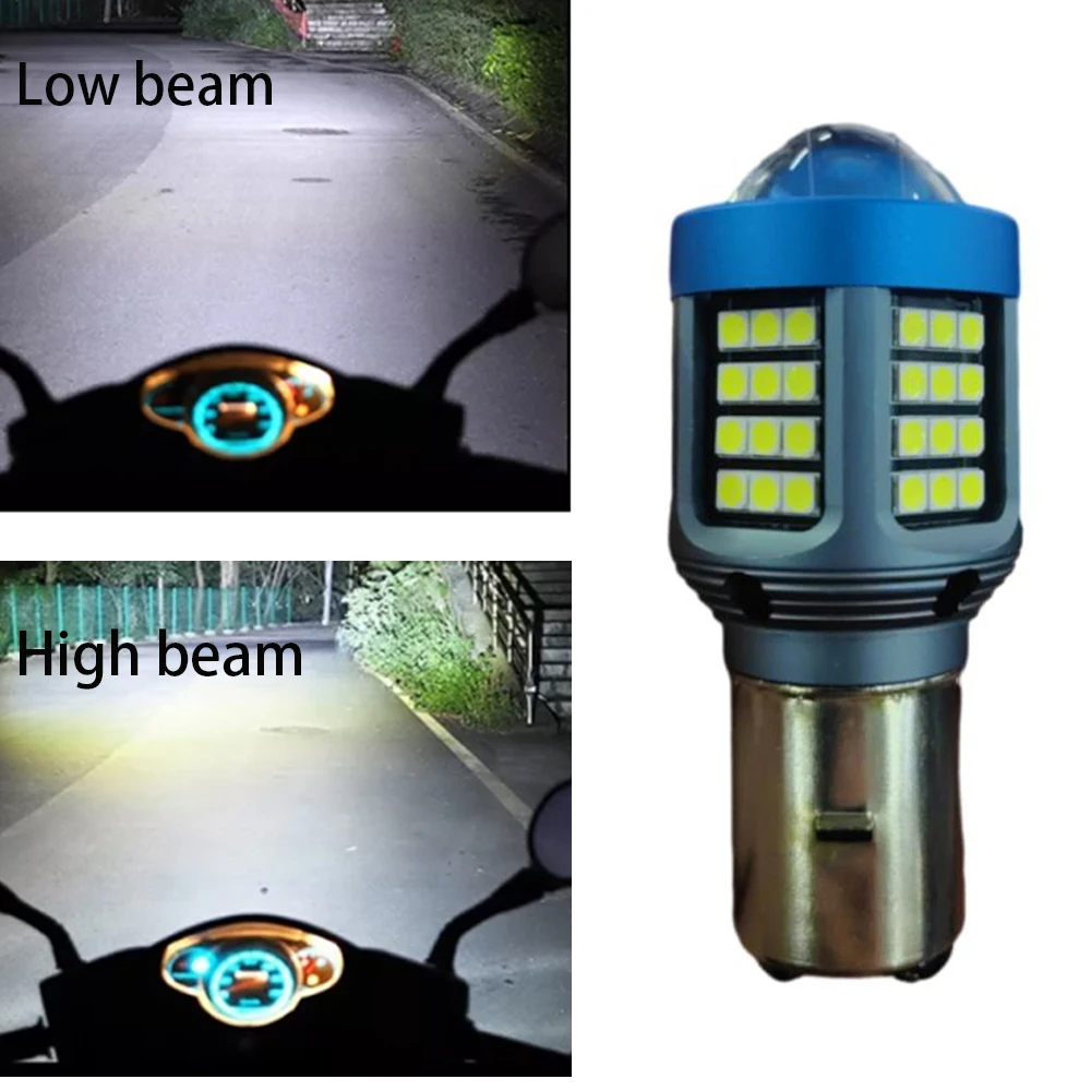 Lampada BA20D 1000 LUMEN Anabbagliante Abbagliante Per KYMCO Agility 50 2019 R16