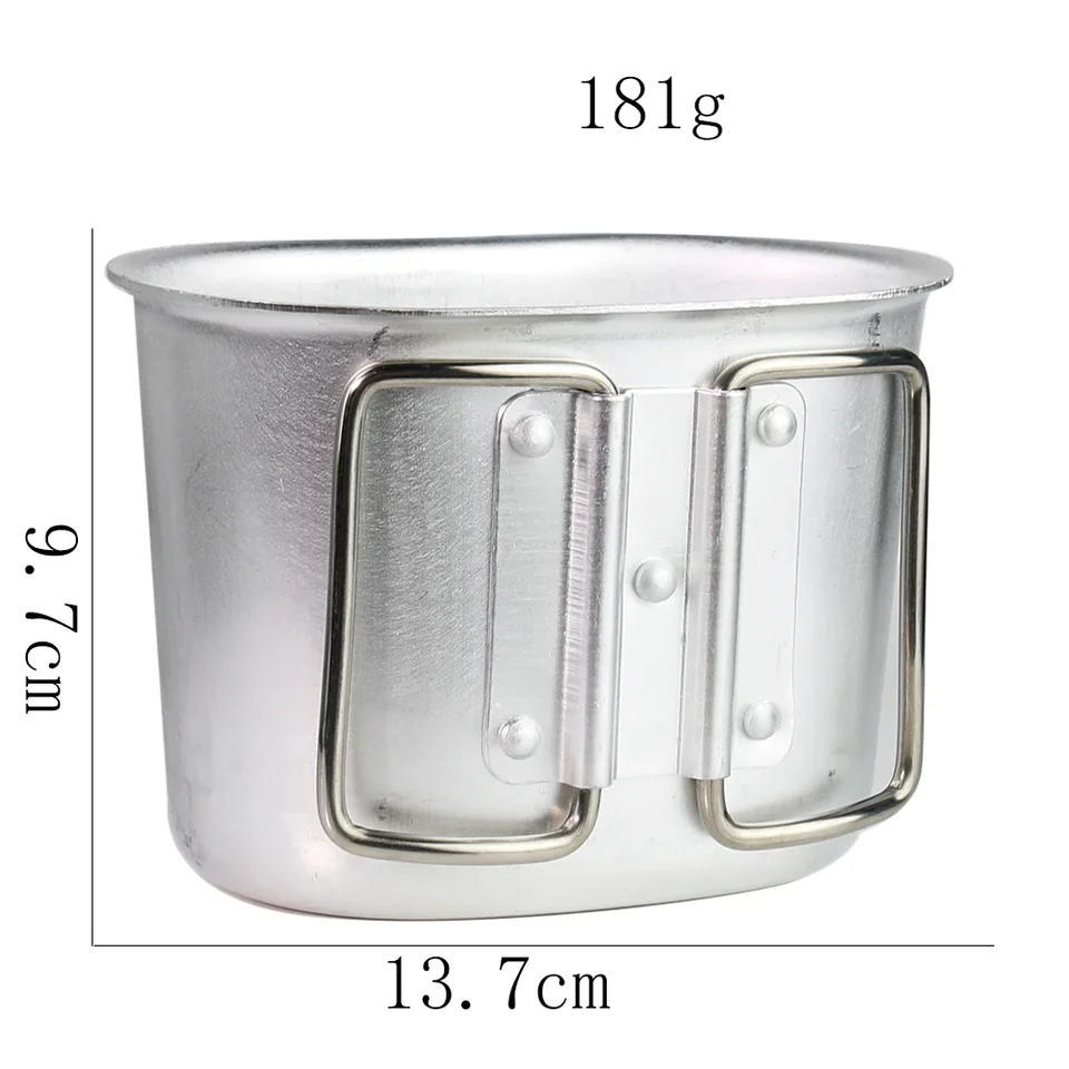 Kit Camping Bol Pot Suspendu En Titane – 3 Pièces, Pliable, Anti-adhésif | Neuf, Pour Cuisson Extérieure Picnic
