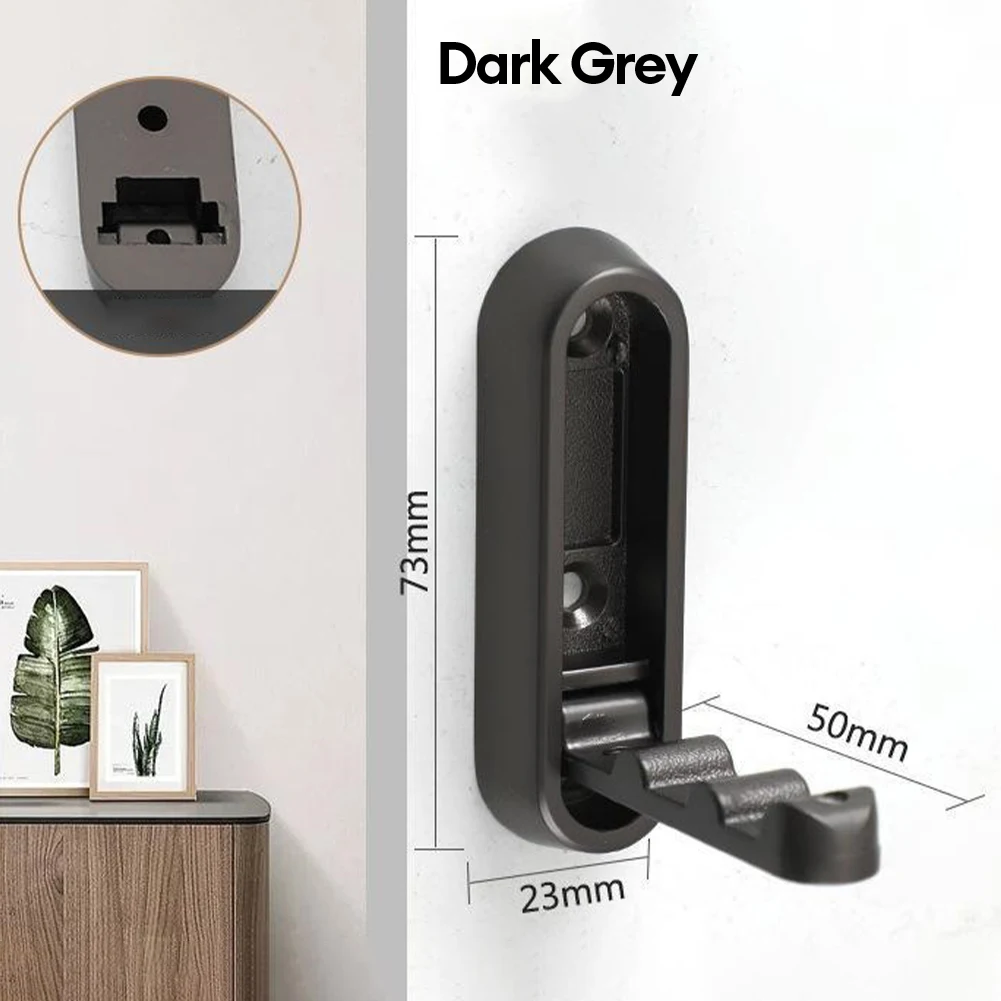 Description Picture 4 of itemFolding Hooks Wall Mounted Clothing Hook Door Clothes Coat Hat Bags Hanger Aluminum Alloy Kitchen Bathroom Multi-purpose Hook