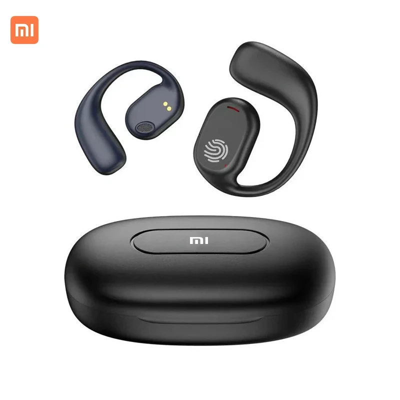 

Bluetooth-наушники Xiaomi с крючком для костной проводимости, Беспроводные спортивные наушники Mijia HiFi стерео, водонепроницаемая гарнитура с сенсорным управлением