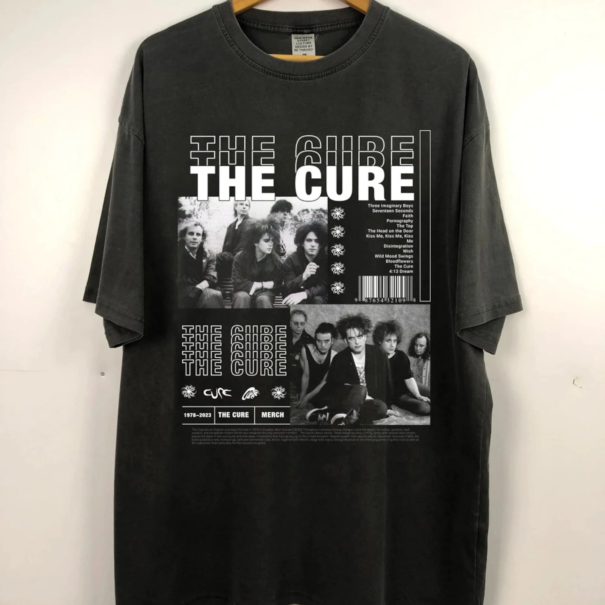 The Cure Album Tshirt,The Cure Band Shirt,Vintage , Fans Gift For Men, T-Shirt Unisex Da Donna