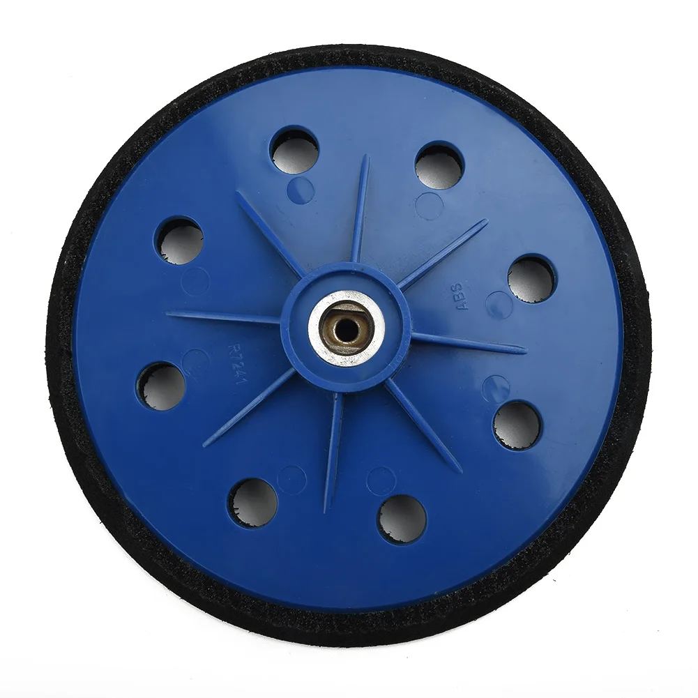 

7In 180MM 8Holes Wall Polishing Pad Sanding Grinding Disc Sandpaper Sanding Backing Pad For Spraying Furniture Piano Guitar