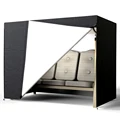 Black 200x125x170cm