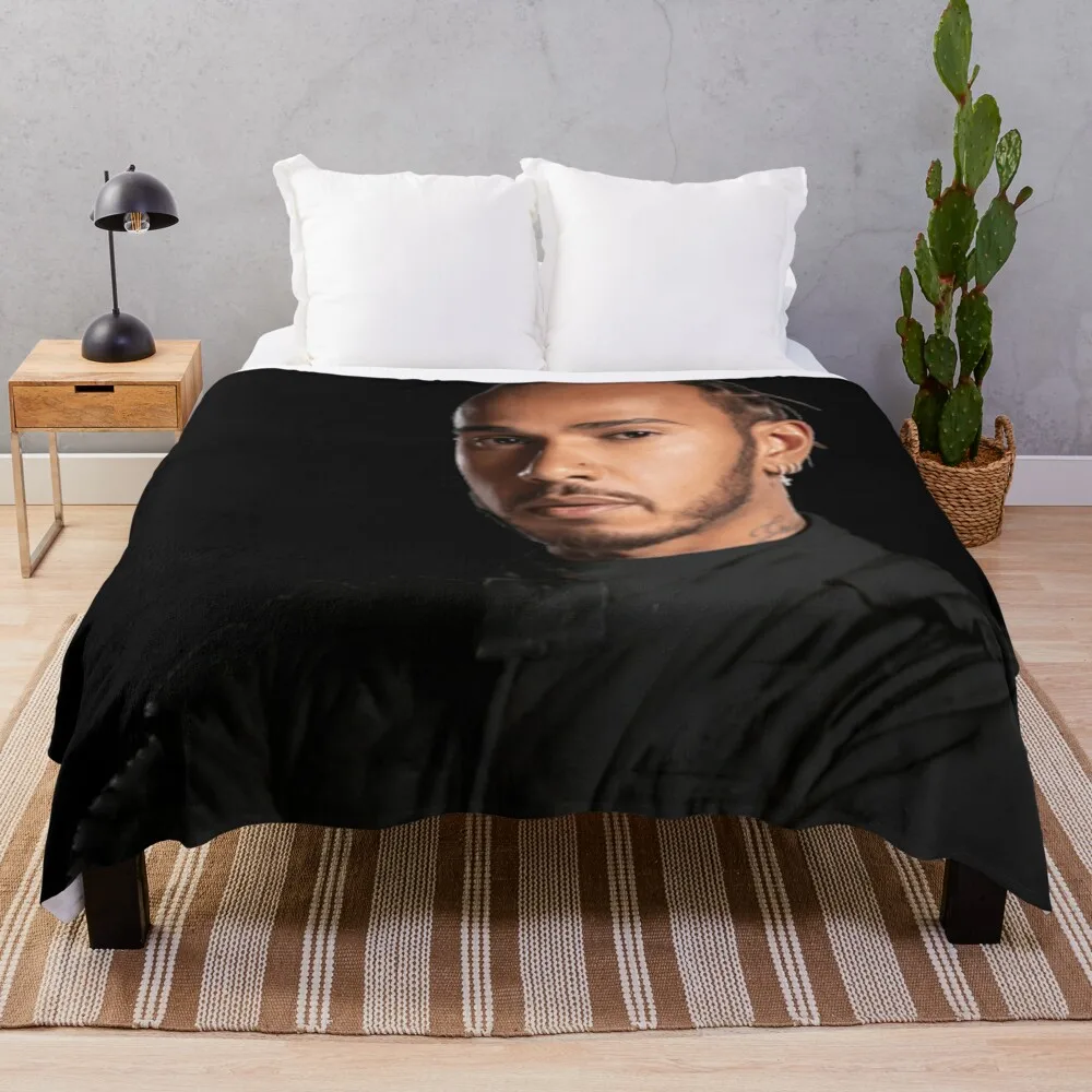 

Lewis Hamilton Throw Blanket Luxury Designer sofa bed manga Blankets