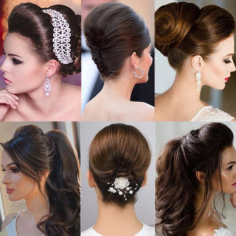 Fluffy Princess Styling Increased Hair Pad Invisible Fluffy Volume Lift Hair Clip Bun Women Accessories hair pad wig cushion