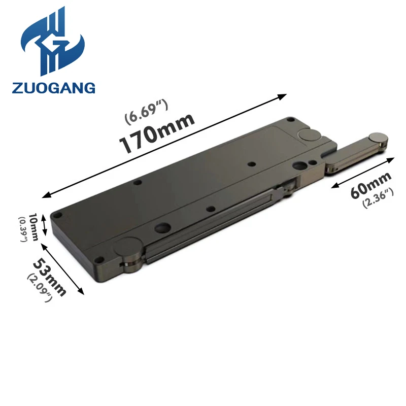 Push to Open Catches Hidden Handles Damper Buffer for Wardrobes Soft Closing