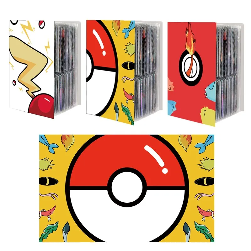 

Pokemon Cards Album Book 240PCS Pikachu Charmander VMAX GX EX Folde Holder Special Edition Children's Birthday Gift Collection