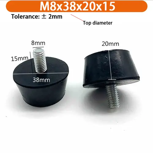 M6 M8 M10 Rubber Adjustable Feet Pad Feet Pad With Screw Table Chair Balck Leveling Foot Pad Furniture Leg Anti-shock Protection - Image 49