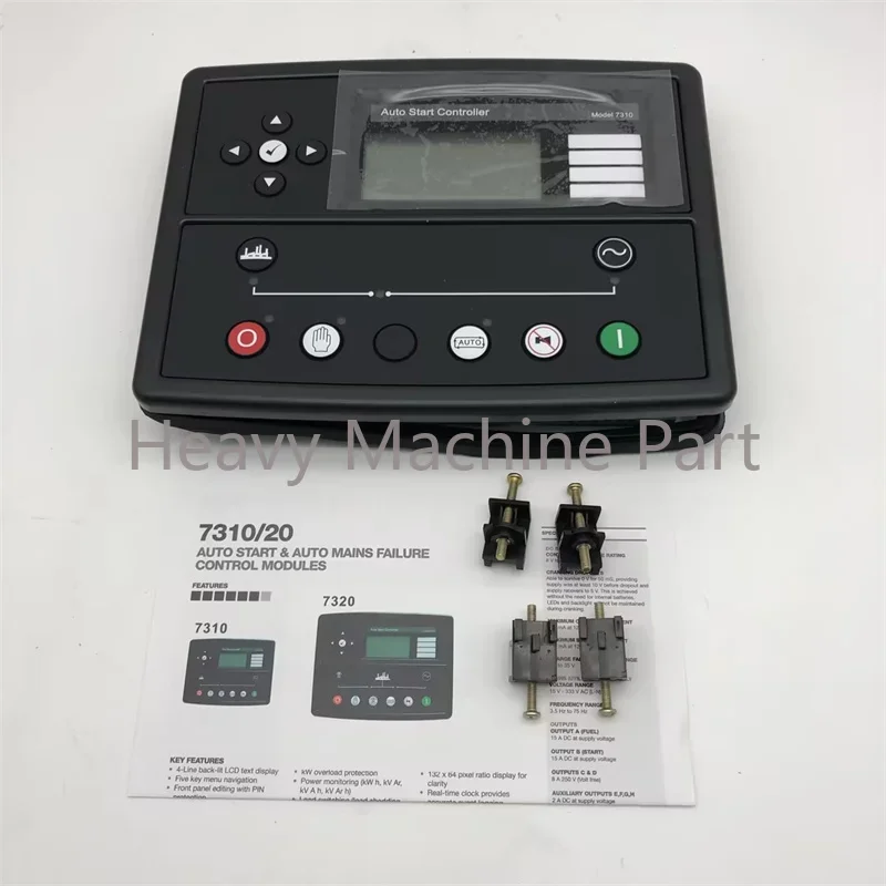 Automatic Start Controller Generator Control Panel DSE7310 wt 2 ac 180v 250v 50 60hz automatic voltage regulator controller brushless generator genset parts