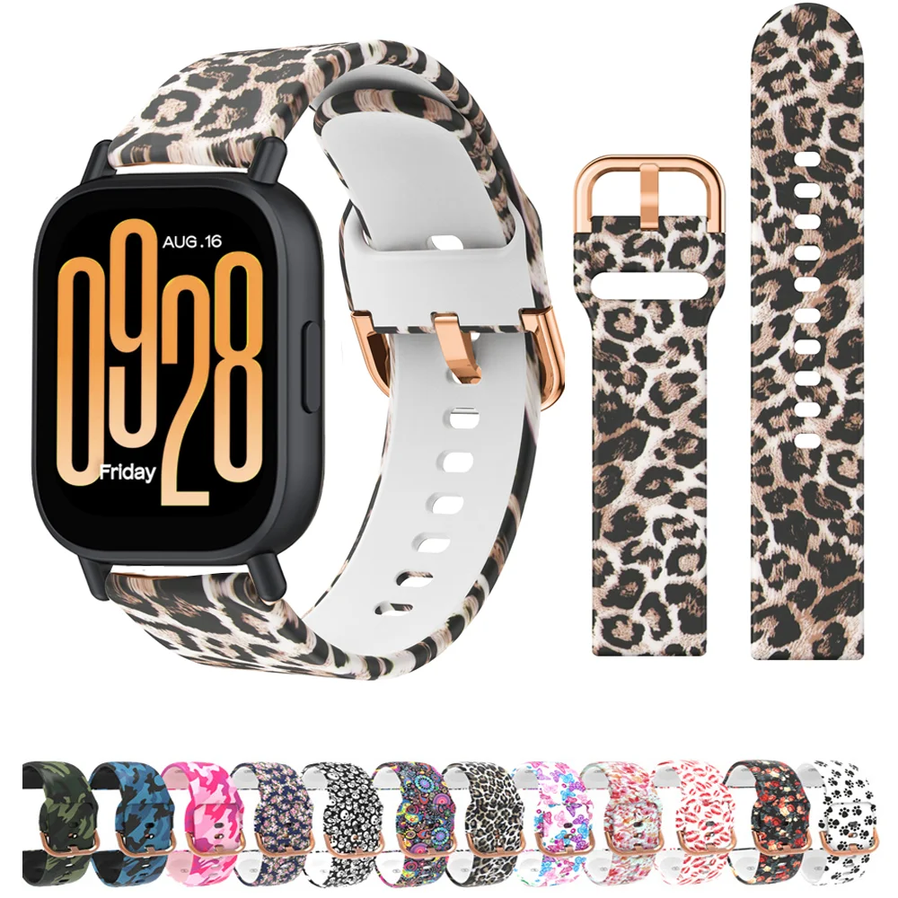 Vibrant Printed Silicone Sport Strap Wristband Accessories