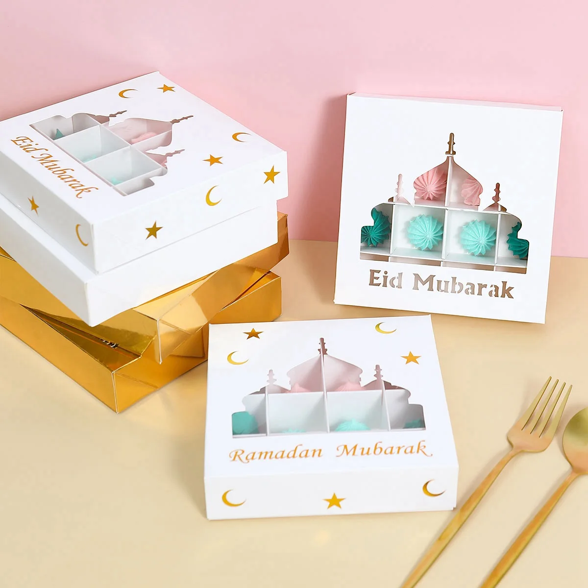 Eid Mubarak Candy Box Favor Box Ramadan Kareem Gift Boxes Islamic