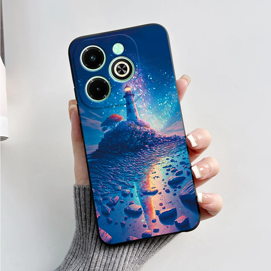 Fashionable Marble Black Silicone Soft Phone Case – Stylish Protective Back Cover s