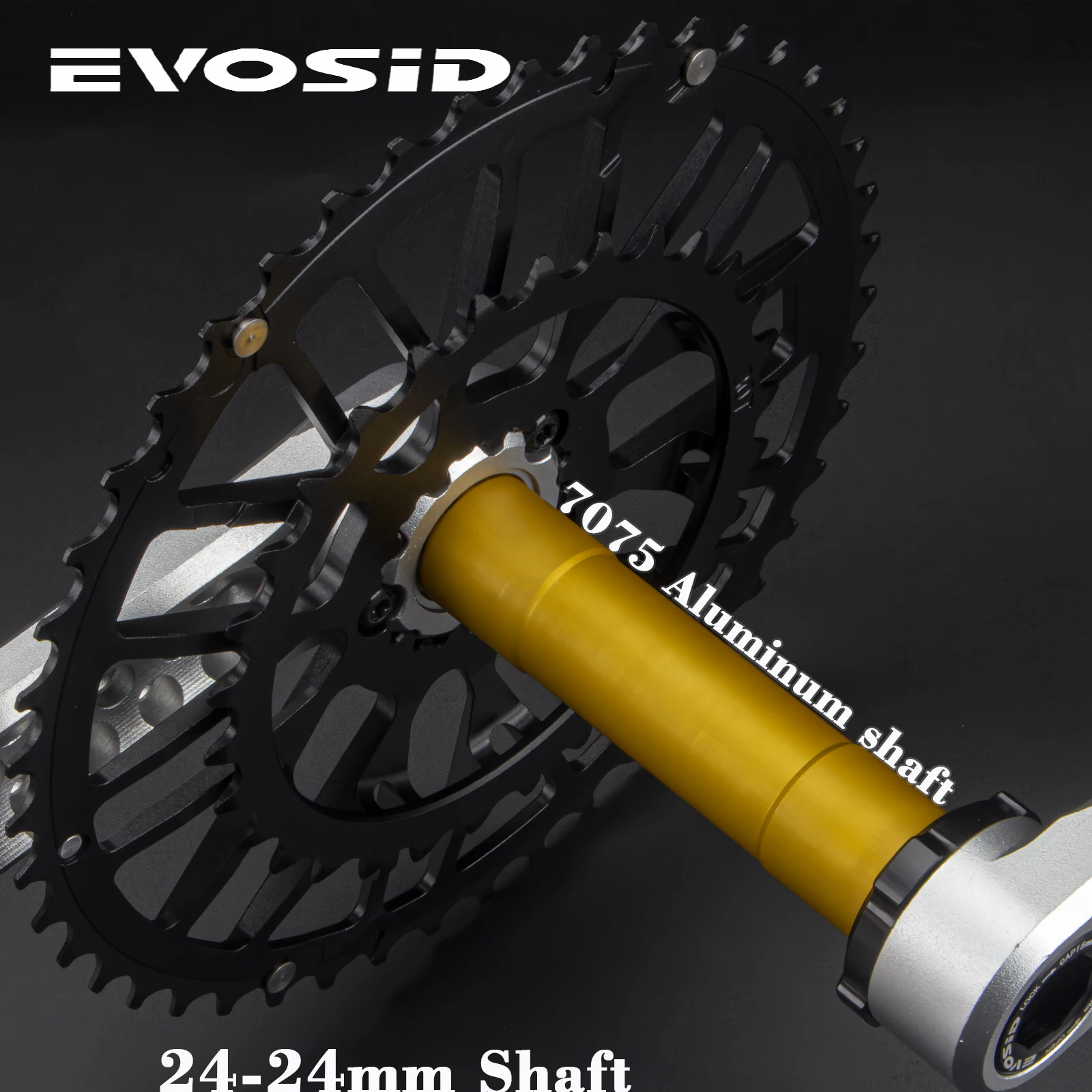 EVOSID  ũũ,   üθ, CNC ̽  ũũ, ׷ 48-32T, ε ũũ, 46-30T, 170mm, 12s