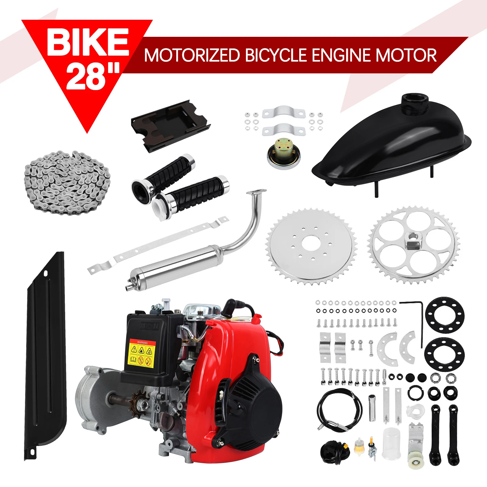 Honhill49ccGasolineEngineKit4StrokePullStartSingleCylinder