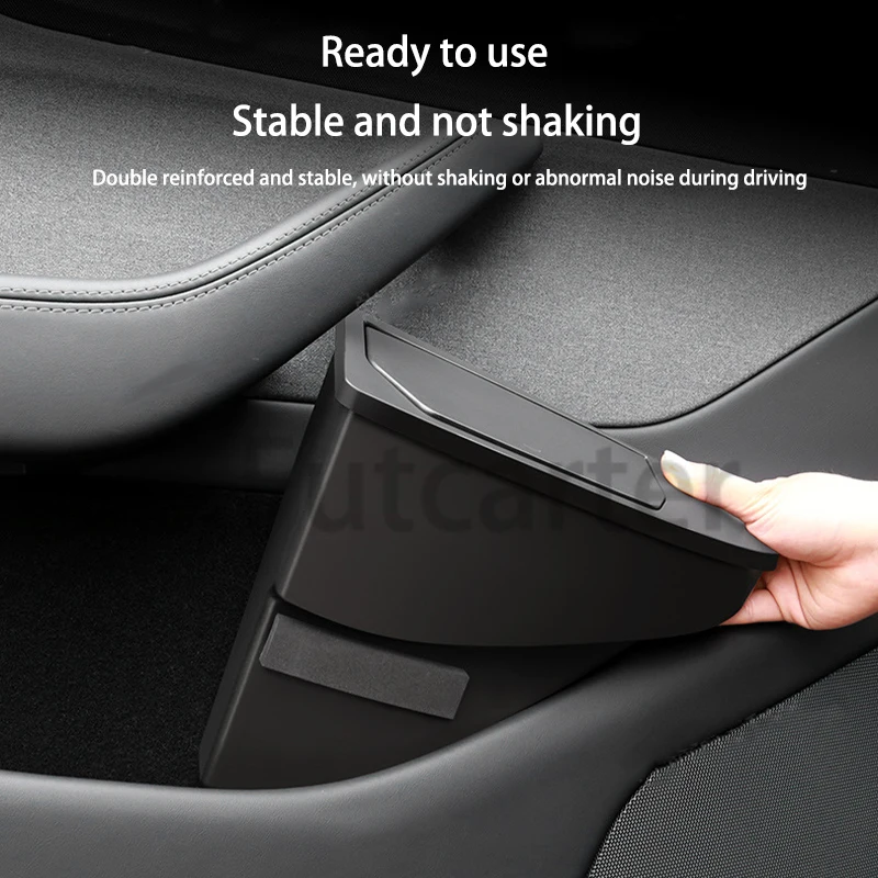 صندوق تخزين باب السيارة متعدد الوظائف لسيارة تسلا...