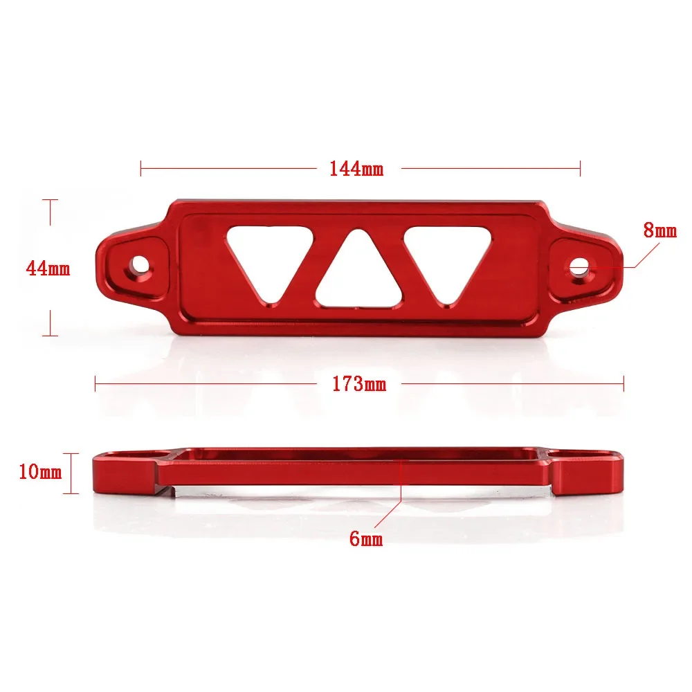 173mm / 144mm Billet aluminum car battery tie down mount bracket holder bar for HONDA S2000 battery tie down bracket