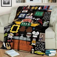 Gift for A Friend Blanket TV Show-Santa Claus Has Come To Great Home Couch Bedroom Movies Games and Travel Christmas Decoration 1