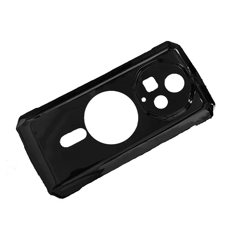 Ultra-Thin Black Transparent TPU Phone Case - Soft Silicone Cover