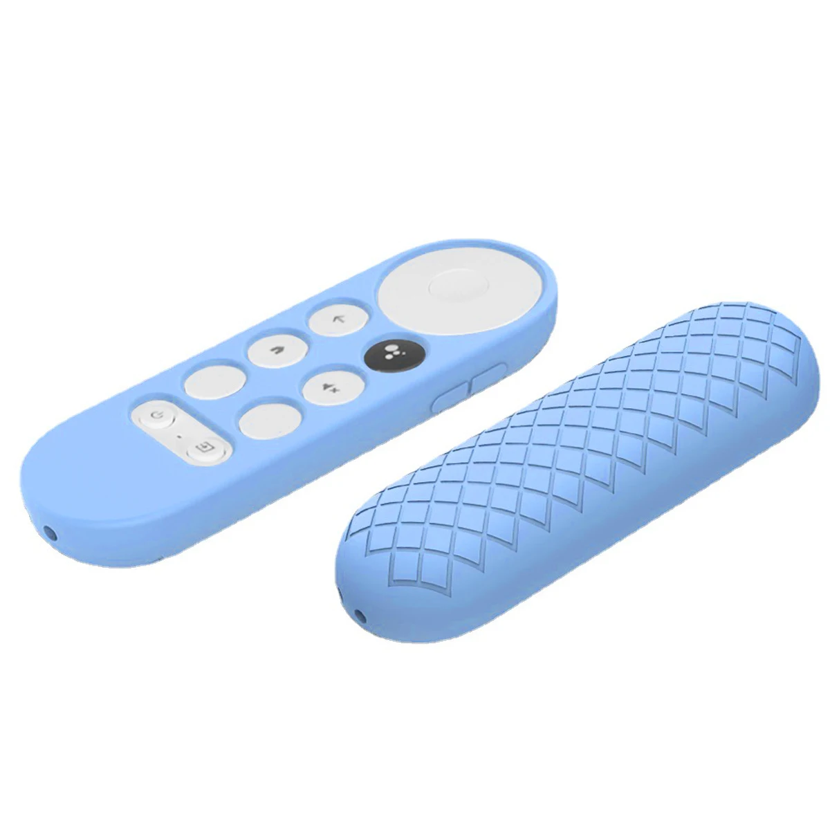 1pc Google TV Remote Silicone Remote Case Silicone Remote Sleeve Silicone Remote Cover Silicone Case Protector Remote Controller Cover Google Chromecast Remote with silicone case