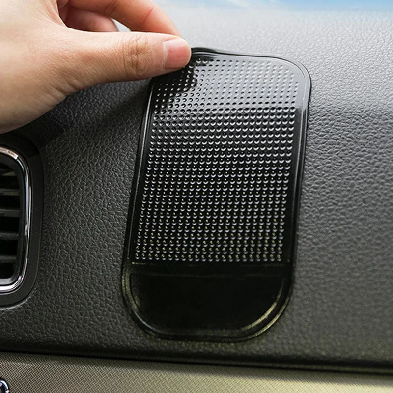 Car Dashboard Anti Slip Sticky Mat Non-Slip Holder Phone Sunglasses Perfume Auto Non-Slip Sticky Gel Pad GPS Holder