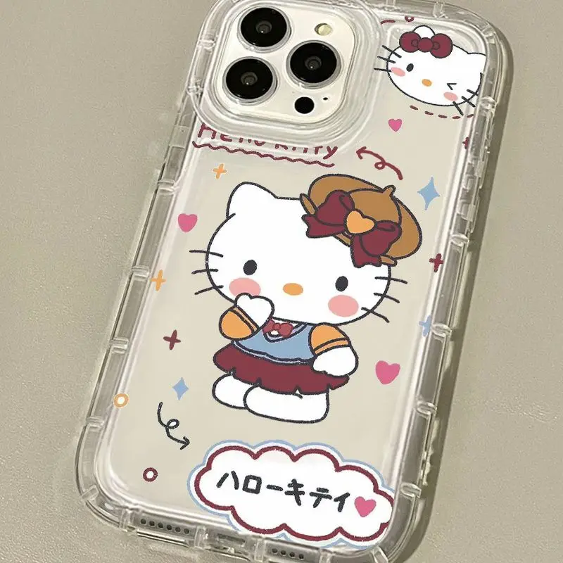thumbnail image 1 of Sanrio funda transparente Hello Kitty para Xiaomi Redmi Note 12 Pro Plus Turbo 12S 11 11S 10 10S 9 9S 9T 8 12C 10C 10X 9A, 1 of 5